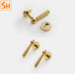 Khóa cửa bằng đồng thau kiểu Pháp KDC2396 c