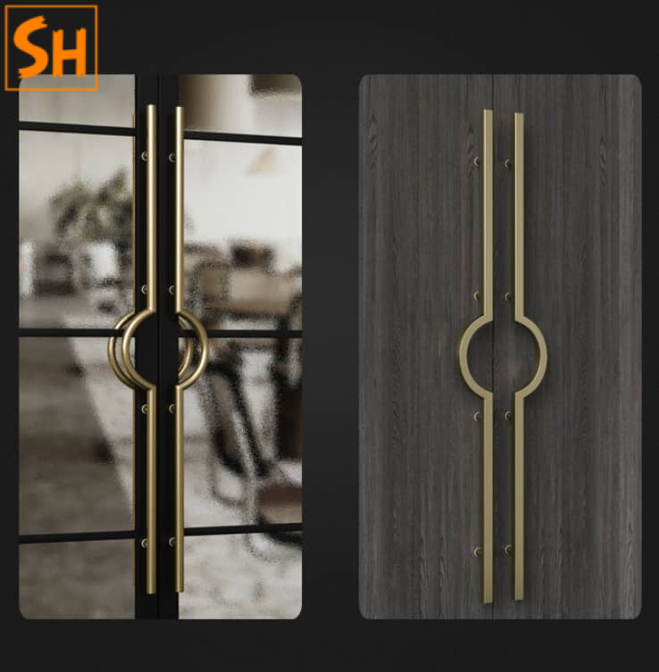 Tay nắm cửa kính cửa gỗ văn phòng bằng Inox 304 A-966 Tay nắm cửa kính cửa gỗ văn phòng bằng Inox 304 A-966