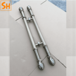 Tay nắm cửa cổ điển Châu Âu bằng đồng nguyên chất ZE008 4