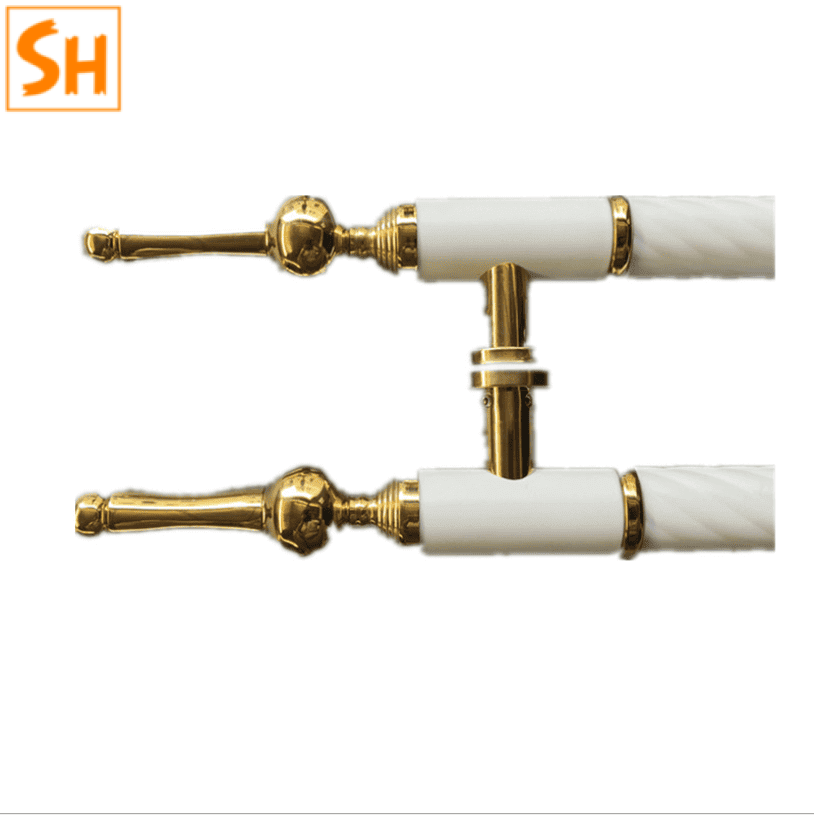 Tay nắm cổng hợp kim nhôm cổ điển Châu Âu SHL56460 Tay nắm cổng hợp kim nhôm cổ điển Châu Âu SHL56460