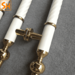 Tay nắm cổng hợp kim nhôm cổ điển Châu Âu SHL56460
