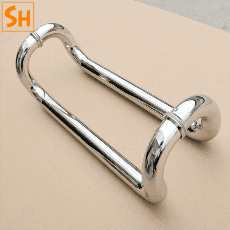 Tay nắm cửa kính phòng tắm inox 304 cao cấp ZE0063 1 Tay nắm cửa kính phòng tắm inox 304 cao cấp ZE00Q63