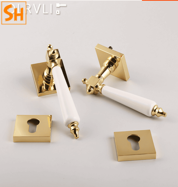 Khóa cửa tay gạt bằng gốm sứ Italia OVLI8073 Khóa cửa tay gạt bằng gốm sứ Italia OVLI8073