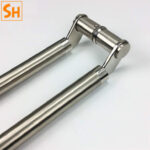 Tay nắm cửa inox lệch tâm cửa kính cửa gỗ QB-8832 8