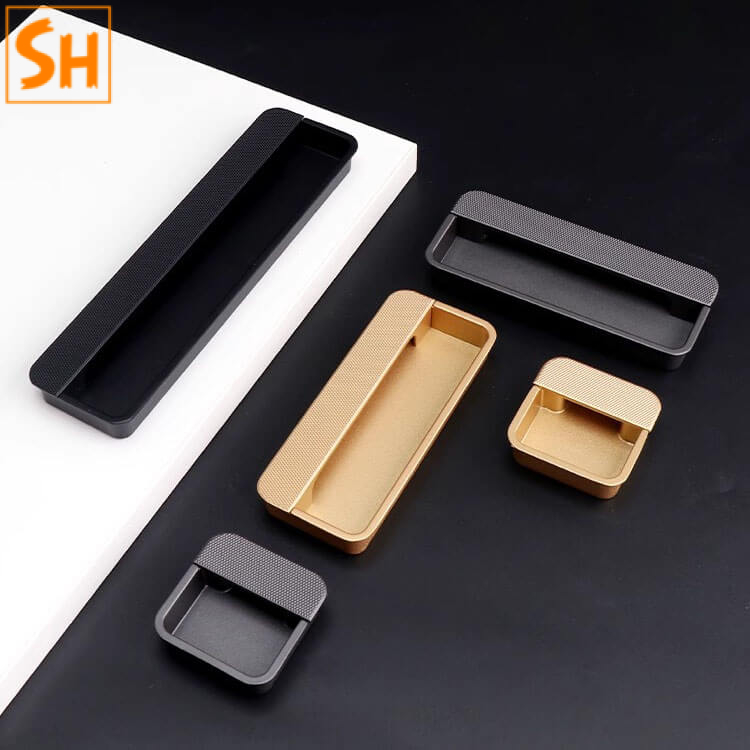 Tay nắm âm hợp kim kẽm cao cấp LS2309 Tay nắm âm hợp kim kẽm cao cấp LS2309