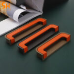 Tay nắm âm tủ hợp kim kẽm phối màu hiện đại S6283 5