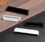 Tay nắm âm tủ hợp kim kẽm tối giản SH2215 7