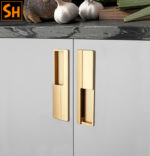 Tay nắm âm hợp kim kẽm hiện đại tối giản S6718