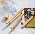 Tay nắm tủ bằng đồng thau đặc ruột hình vuông cạnh BG37 4