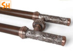 Tay nắm cửa kính cửa gỗ biệt thự cổ điển HUTU2626 9