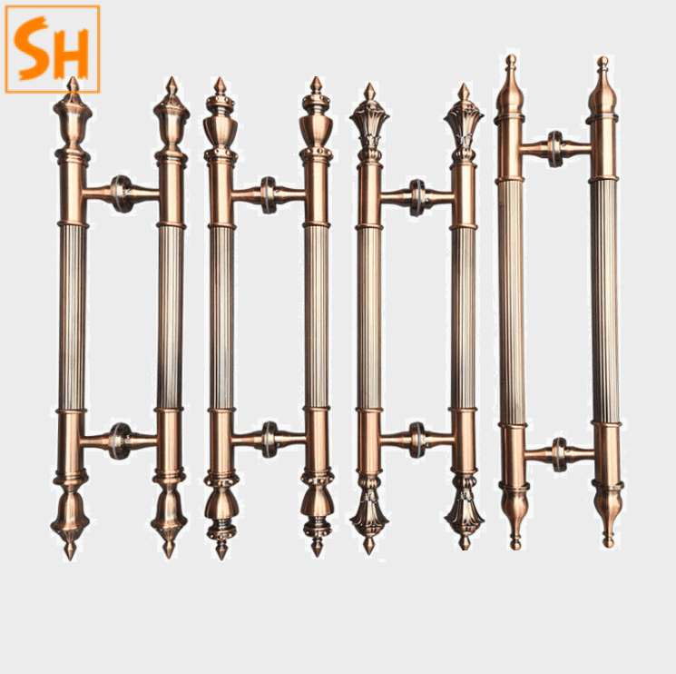 Tay nắm cổng cổ điển Châu Âu sang trọng SH6541641 Tay nắm cổng cổ điển Châu Âu sang trọng SH6541641