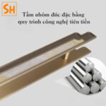 Tay nắm cửa hợp kim nhôm sang trọng HUTU6900 16