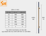 Tay nắm cửa bằng thép không gỉ bọc da cao cấp DOR8789 15