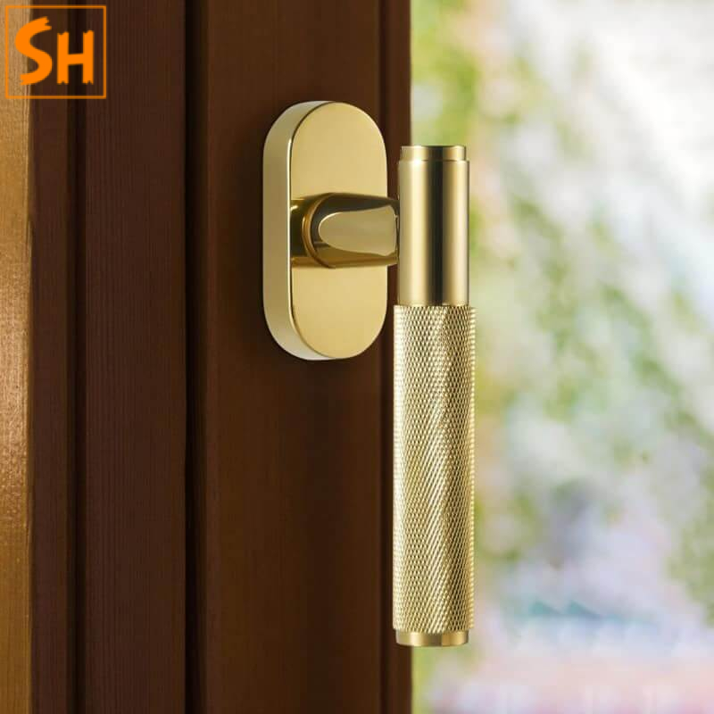 Tay nắm lắp cửa sổ xoay linh hoạt SHDC985 Tay nắm lắp cửa sổ xoay linh hoạt SHDC985
