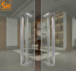 Tay nắm inox hiện đại cho cửa kính cửa gỗ SH.1188