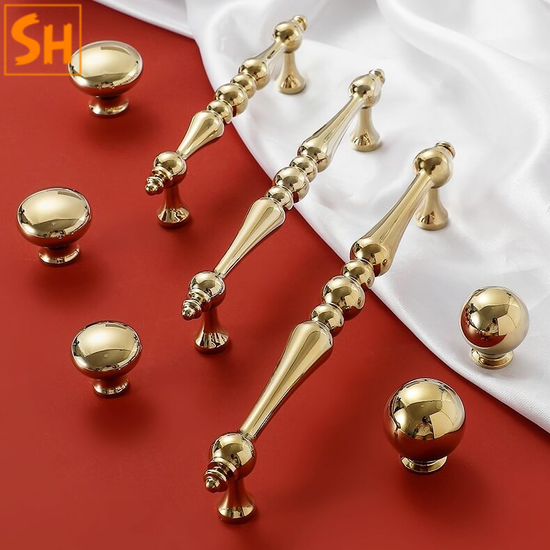 Tay nắm tủ đồng cao cấp Châu Âu NSH5352 Tay nắm tủ đồng cao cấp Châu Âu NSH5352