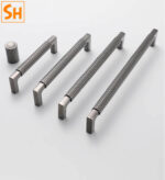 Tay nắm tủ hợp kim hoạ tiết sáng tạo UFN6501 12