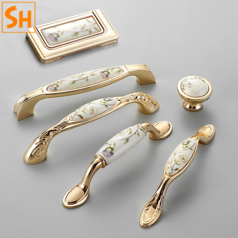 tay-nam-tu-hop-kim-kem-gom-su-hoa-la-kbn6295-Tay nắm tủ gốm sứ hợp kim kẽm họa tiết hoa lá SHN629514 Tay nắm tủ gốm sứ hợp kim kẽm họa tiết hoa lá SHN6295
