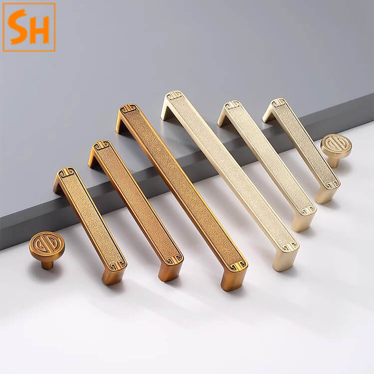 Tay nắm tủ hợp kim kẽm tân cổ điển SH8089 Tay nắm tủ hợp kim kẽm tân cổ điển SH8089