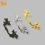 Tay nắm tủ hợp kim kẽm Retro nghệ thuật JIM323 8
