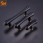 tay nắm tủ quần áo ngăn kéo tối giản bằng đồng XLS01-A.2