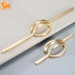 Tay nắm tủ áo hình vòng cung độc đáo ANA6737