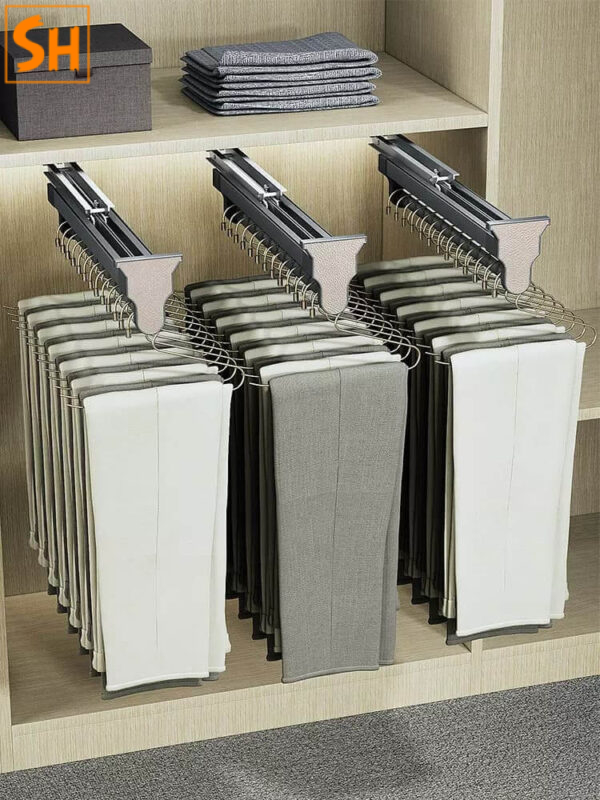 phụ kiện tủ quần áo thông minh – giá treo quần áo thông minh thanh ngang chống trượt RBL0061 2026