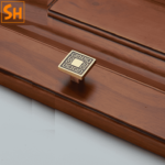 Tay nắm tủ bằng đồng kiểu dáng vuông cạnh cổ điển SH.OK1005