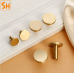 Stylehome - Núm tay nắm kéo tủ trơn bằng đồng SHHP00123 5