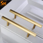 Tay nắm tủ bằng đồng hình lục giác SH.PCHEX9-1