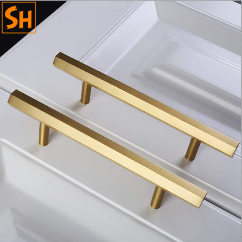 Tay nắm tủ bằng đồng hình lục giác SH.PCHEX9-1 Tay nắm tủ bằng đồng hình lục giác SH.PCHEX9-1