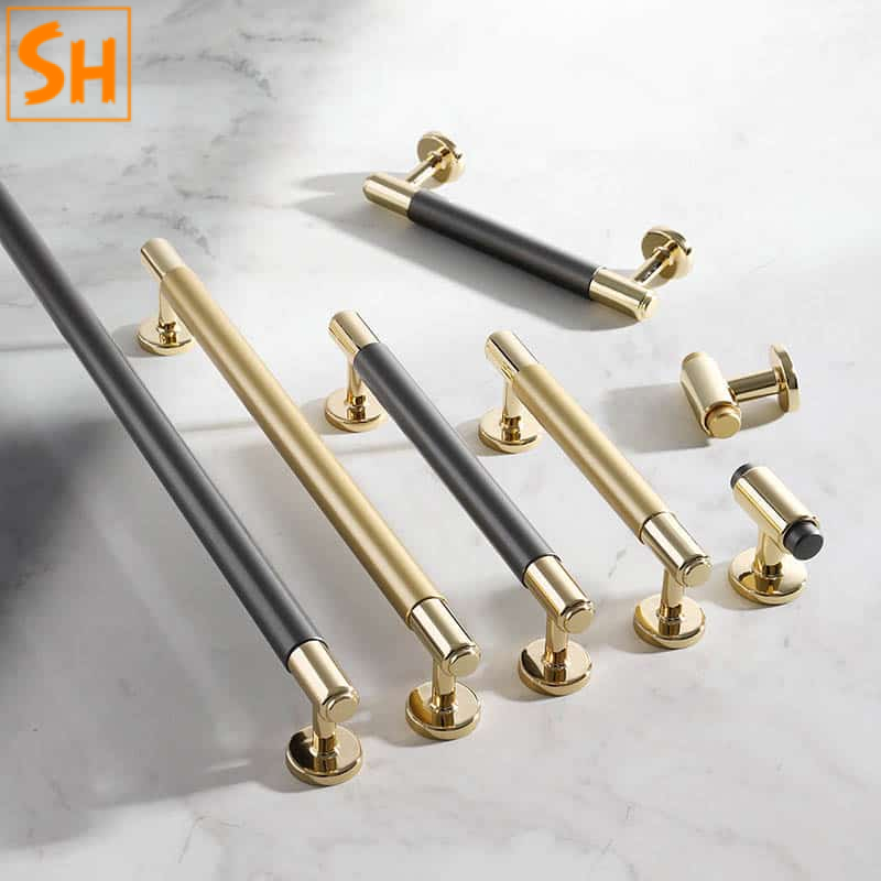 Tay nắm tủ áo phong cách Bắc Âu hiện đại A6937 Tay nắm tủ áo phong cách Bắc Âu hiện đại A6937