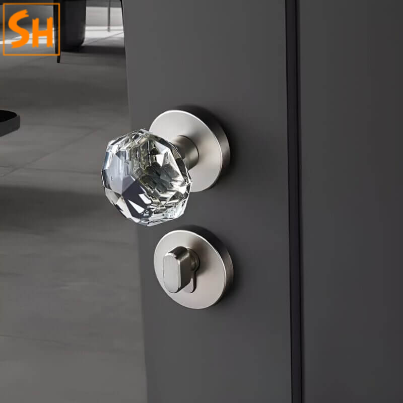 Khóa cửa phòng kiểu dáng kim cương lộng lẫy KB7251 Khóa cửa phòng kiểu dáng kim cương lộng lẫy KB7251