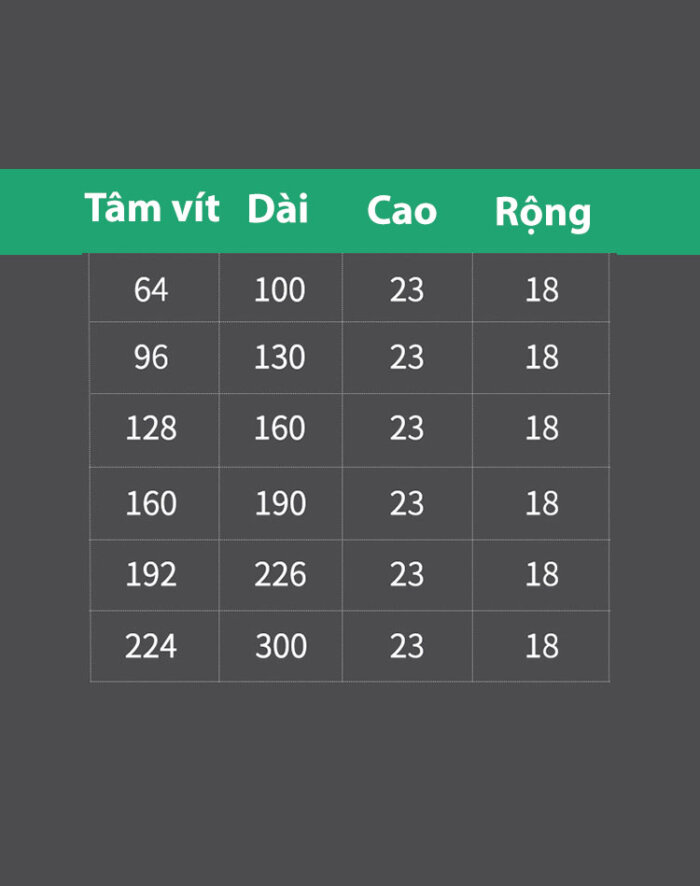 Tay nắm tủ gỗ cao su màu nhạt trơn SH3136 b