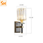 Đèn tường cầu thang pha lê bóng Led SH3530 1