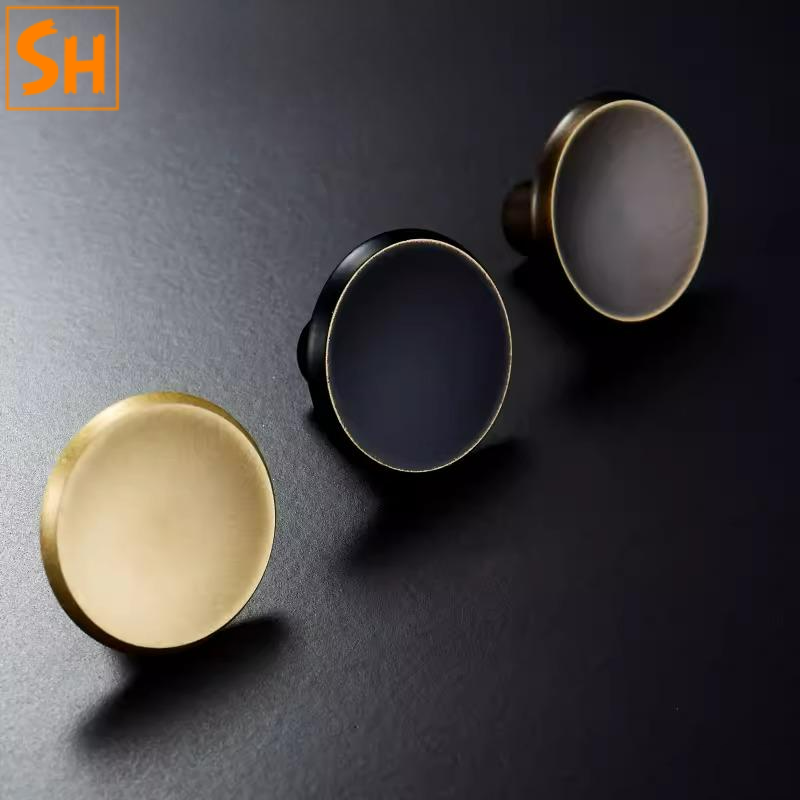 Núm tủ bằng đồng tối giản sang trọng L1042.2
