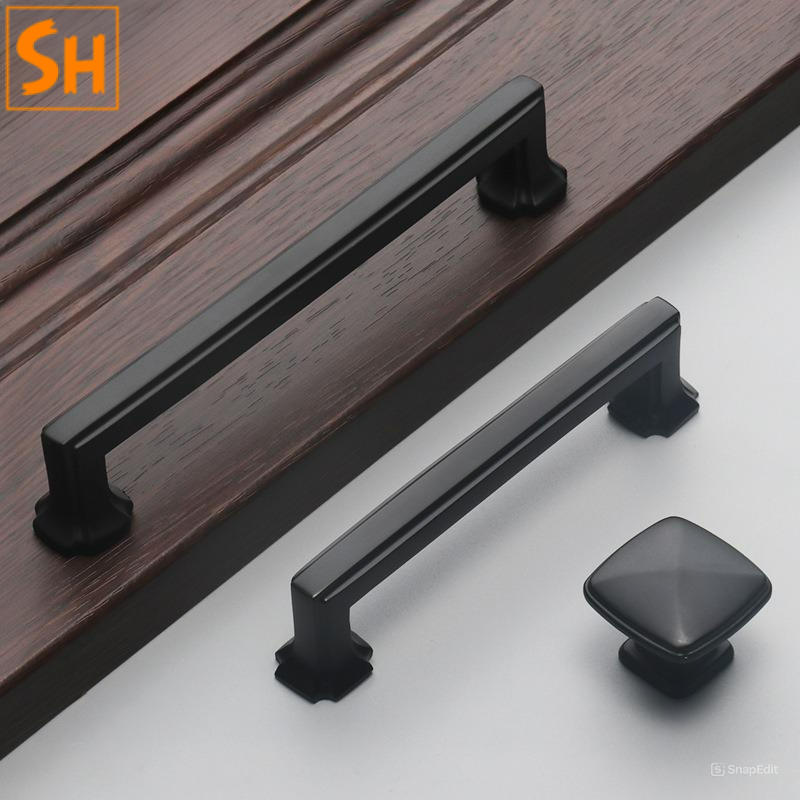 Tay nắm tủ bếp bằng đồng cổ điển AM6001-2.png