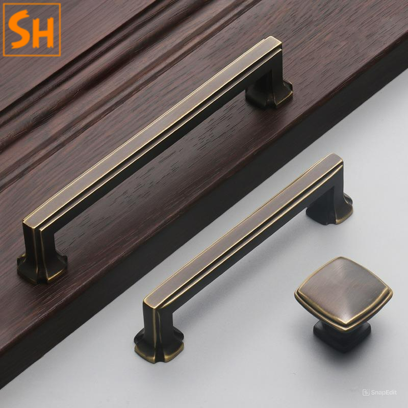 Tay nắm tủ bếp bằng đồng cổ điển AM6001-5.png Tay nắm tủ áo bằng đồng kiểu cổ điển AM6001GY