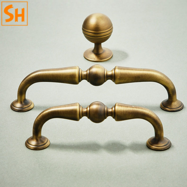 Tay nắm tủ Style Châu Âu Retro SHLO6301 Tay nắm tủ Style Châu Âu Retro SHLO6301