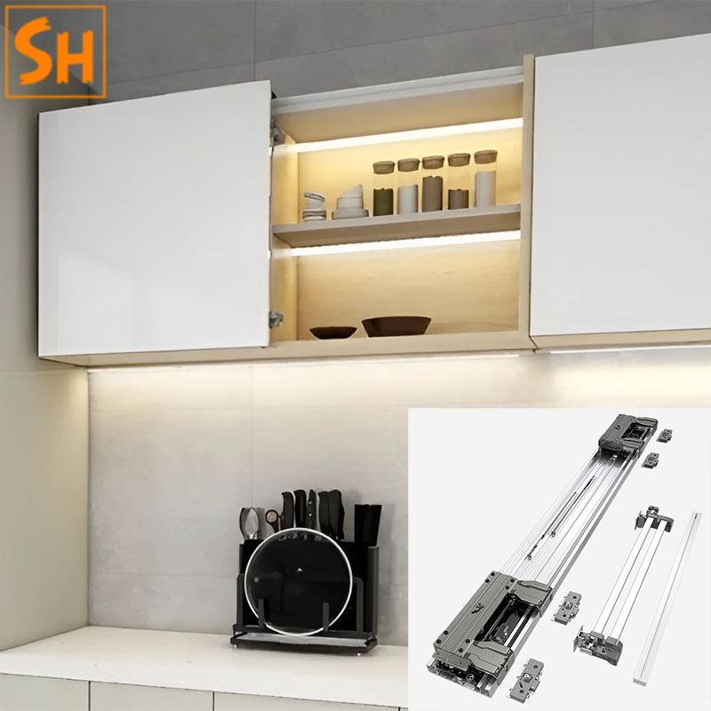 Bộ phụ kiện cửa lùa hai cánh phẳng mặt SHT802 Bộ phụ kiện cửa lùa hai cánh phẳng SHT802 1