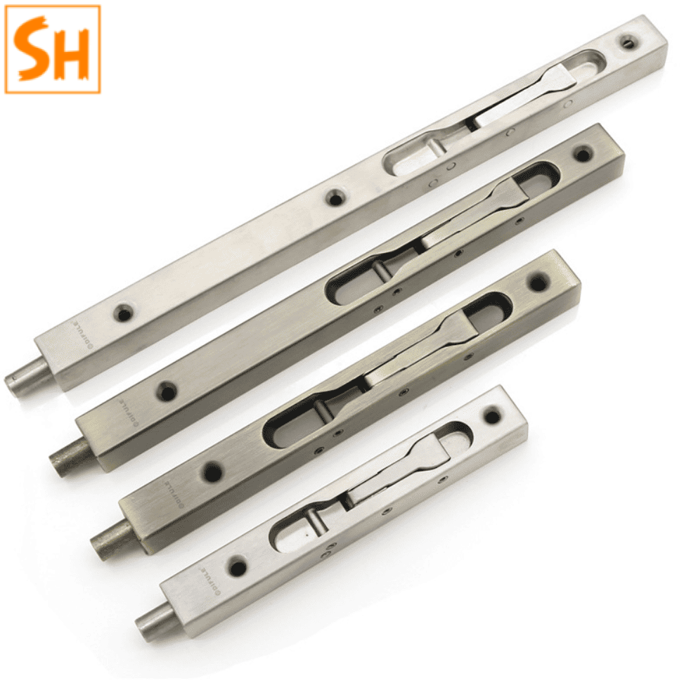 Chốt an toàn inox 304 dài 15cm cho cửa gỗ DFLCA-15-1