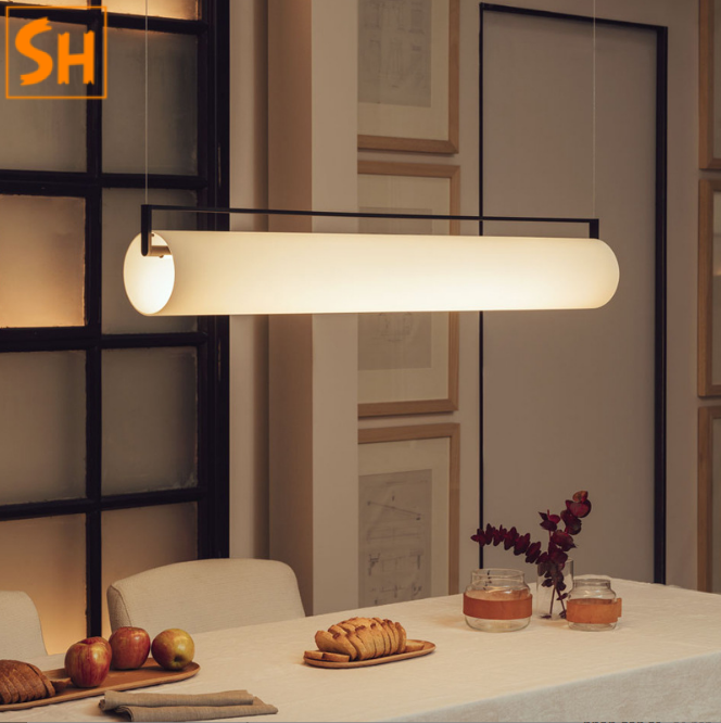 Đèn thả hình ống tròn decor nhà hàng SH07275