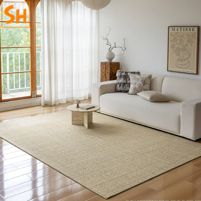 Thảm len trơn trải sàn phòng ngủ ấm áp JR40710 1