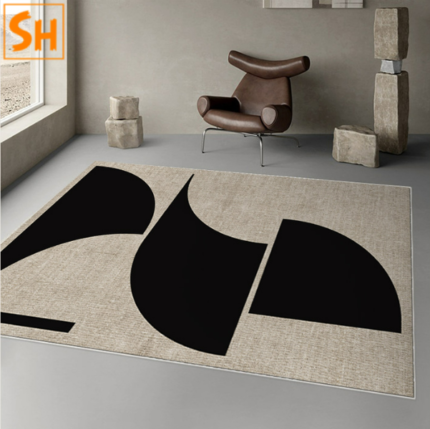 Thảm trải ghế sofa họa tiết tối giản RZ2262