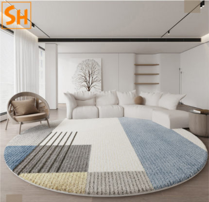 Thảm tròn lót sofa bàn học Vòng Glen JR02029