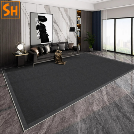 Thảm phòng khách đơn sắc tối giản LN1232