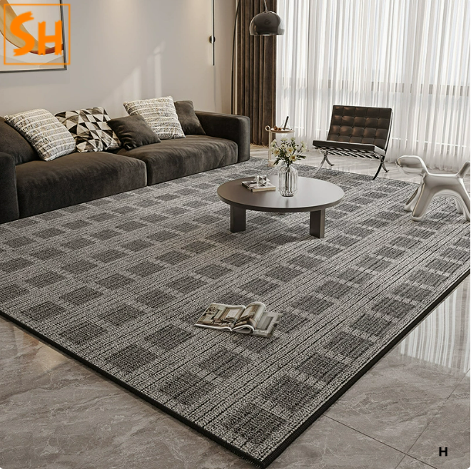 Thảm lót bàn trà sang trọng huyền bí JR0629 H Thảm trang trí hiện đại trung tính JR0796