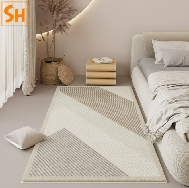 Thảm lót sàn decor nghệ thuật hình khối JR202589 F Thảm lót sàn decor nghệ thuật hình khối JR202589