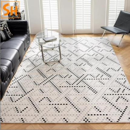 Thảm lót sàn đẹp wabi-sabi tối giản GD4567