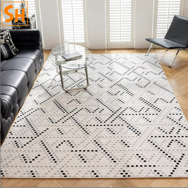 Thảm lót sàn đẹp wabi-sabi tối giản GD4567 4 Thảm lót sàn đẹp wabi-sabi tối giản GD4567